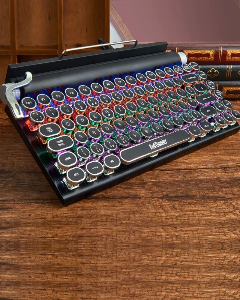Клавиатура  Red Thunder 84 typewriter mechanical keyboard