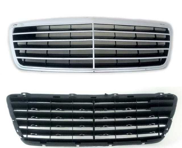 Решетка Мерцедес 210 Авангард Mercedes W210 Нова Хром Е класа
