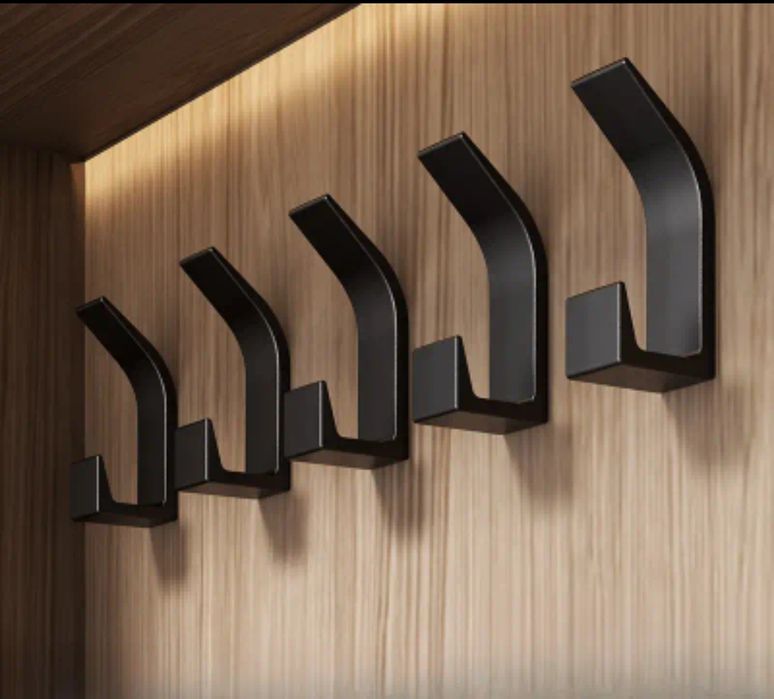 Carlige autoadezive, pentru cuier, baie, bucatarie.