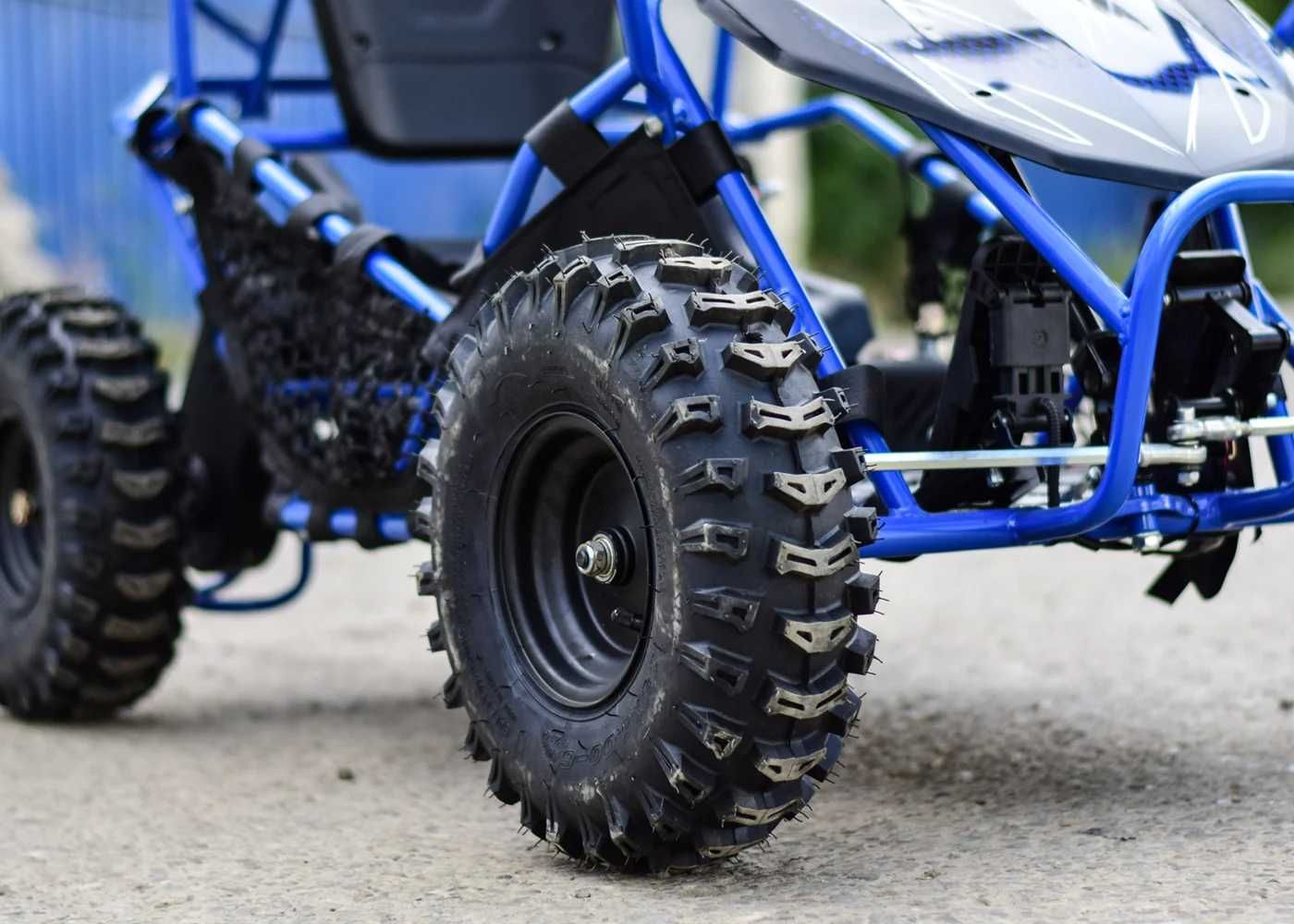 Buggy electric copii 5-12 ani NITRO Crosser 1000W 36V, 25km/h #Blue