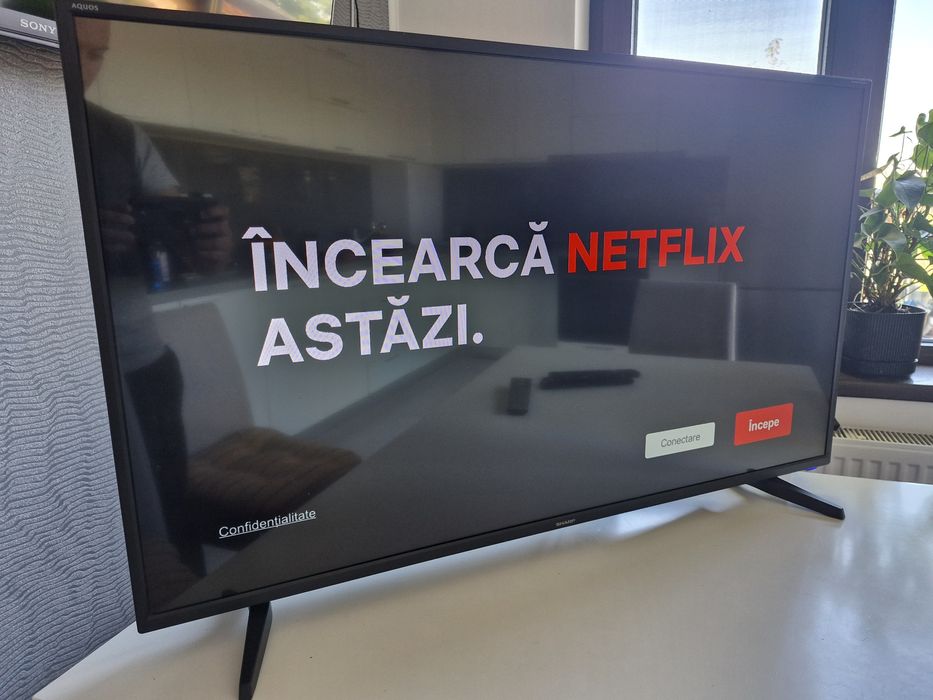Televizor SMART led Sharp diag 43