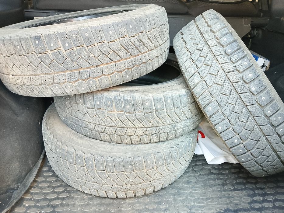 Резина зимняя бу