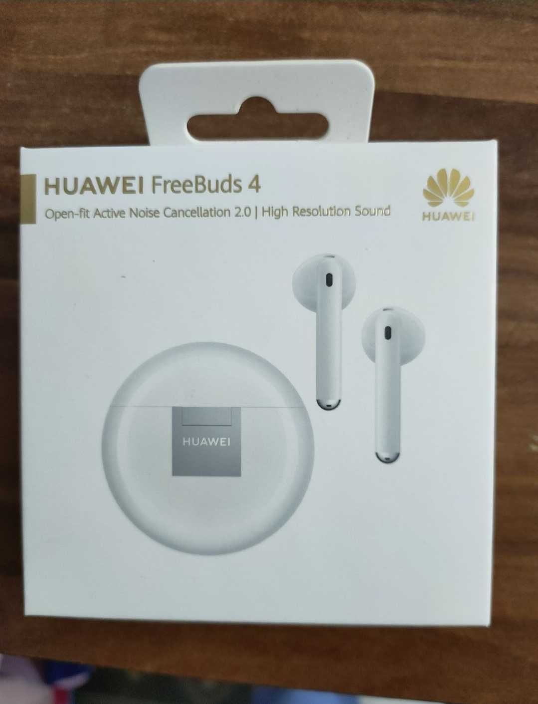Huawei Freebuds 4 albe căști wireless airpods