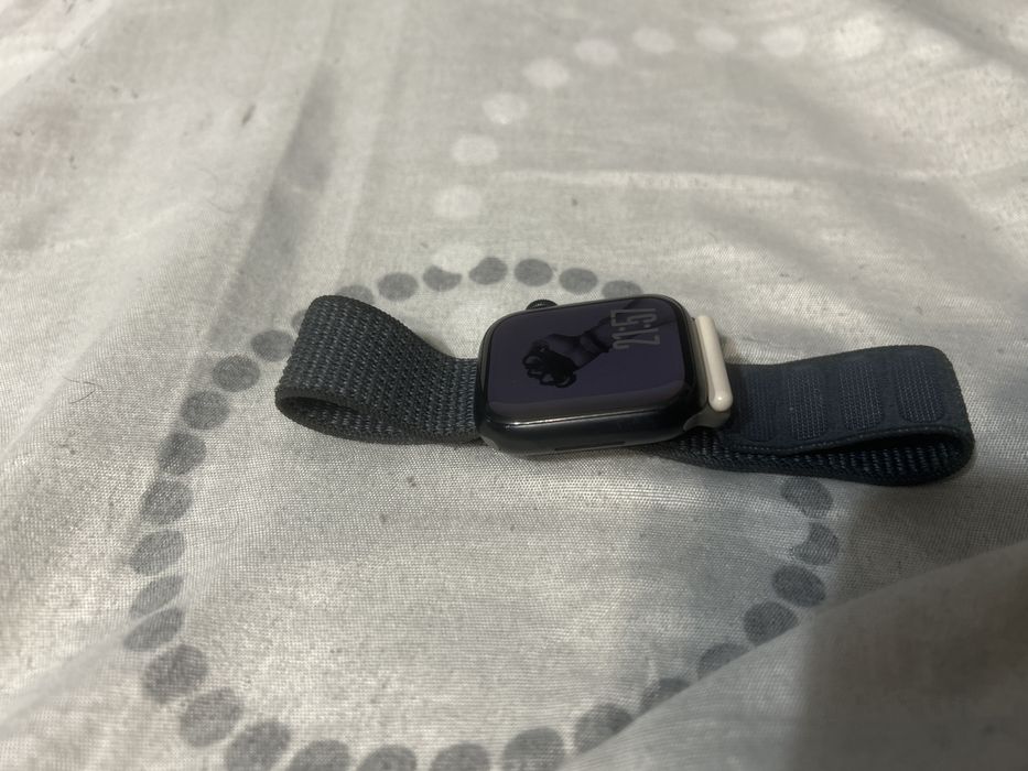 Смарт-часы Apple Watch Series 9 GPS M/L 41 мм серебристый-синий