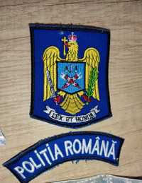 Embleme reflectorizante poliție