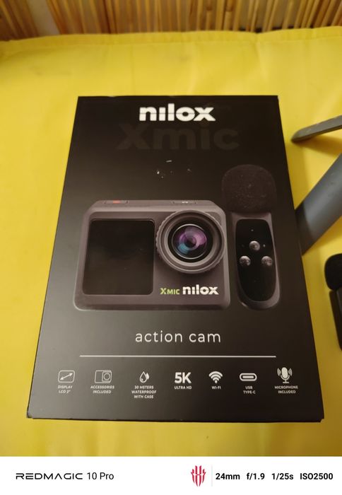 Camera 5k / 4k 60 fps cu microfon wireless