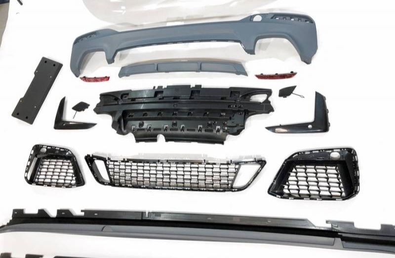 G30 lci M пакет BMW Mtech bodykit предна броня задна прагове дифузьор