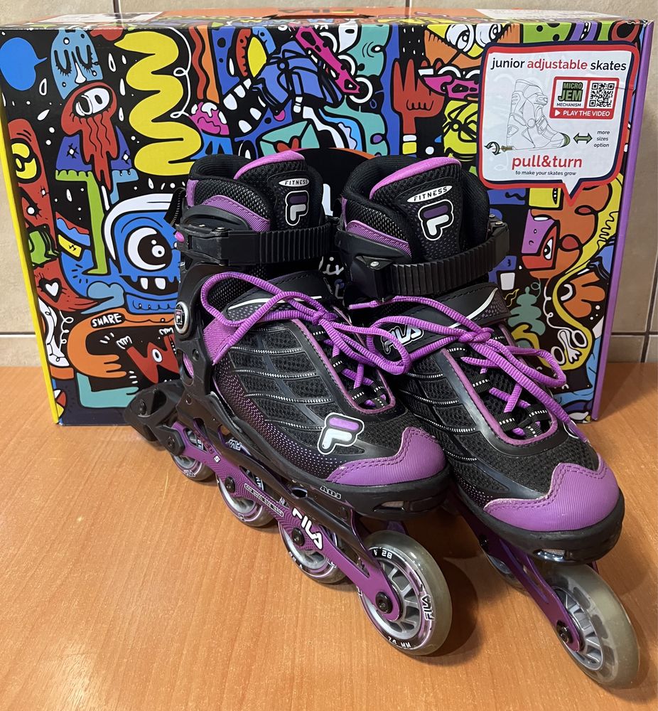 Patine / Role FILA Wizy Alu 32-35