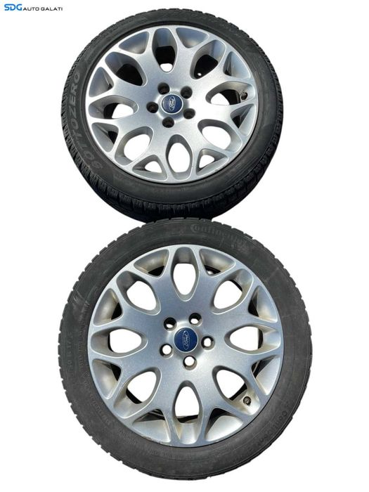Set 4 Jante Roti Aliaj 205 50 17 R17 Ford C-Max 2004 - 2010 Cod 8M5J-1007-AA (anvelope de iarnă 2 cu 2) [B4070]