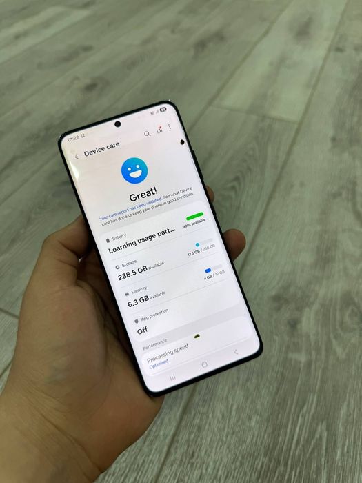 Samsung s21 ultra Ekranda Dog Bor