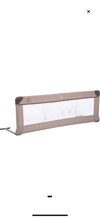NOU Bariera de protectie pentru pat copii 130x43cm