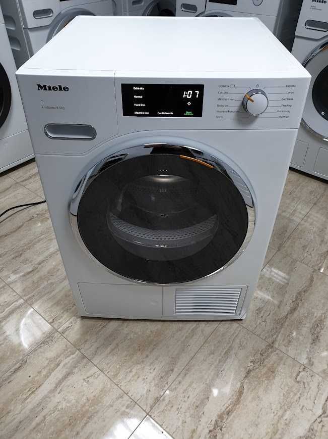Miele T1 EcoSpeed Сушилня с Термопомпа и Аларма Миеле 12м Гаранция