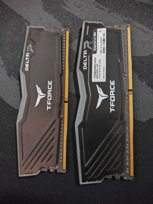 Team Group T-Force DELTA RGB DDR4, 2x8GB (16) 3200 Mhz