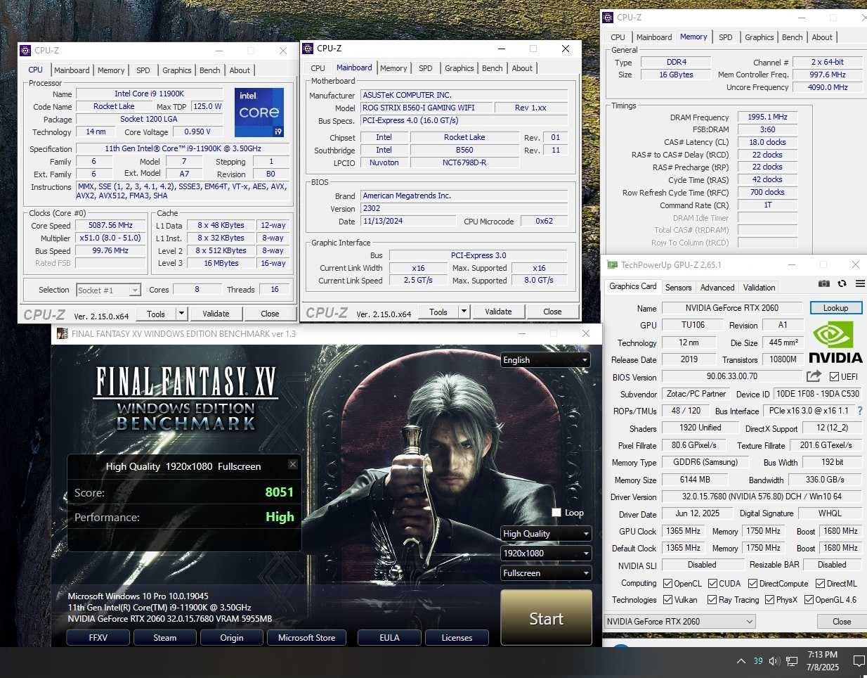 Intel Core i9 11900K, 8-ядрен, LGA 1200