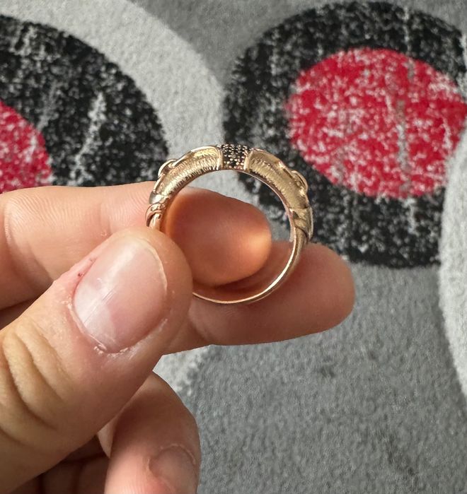 Inel bărbătesc din aur 14 k