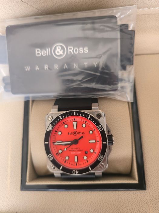 Bell & Ross BR 03-92 Diver Orange Automatic Watch