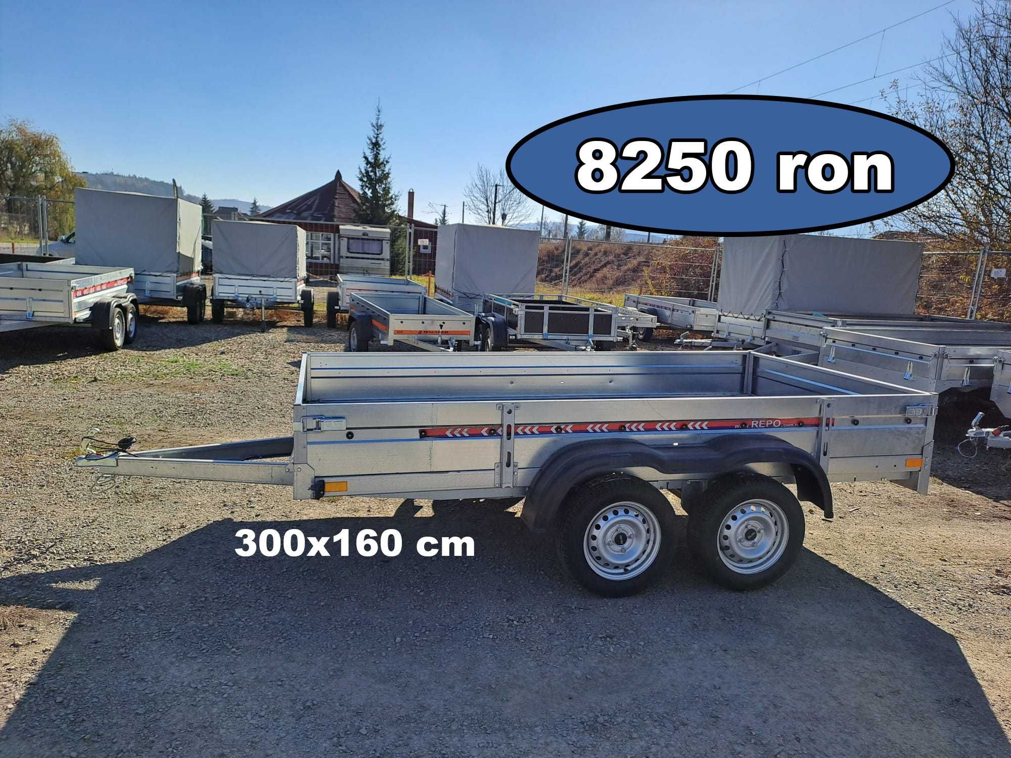 Remorca 750 kg Repo 205x115x34 cm