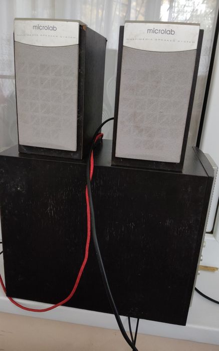Колонки и сабвуфер* microlab *