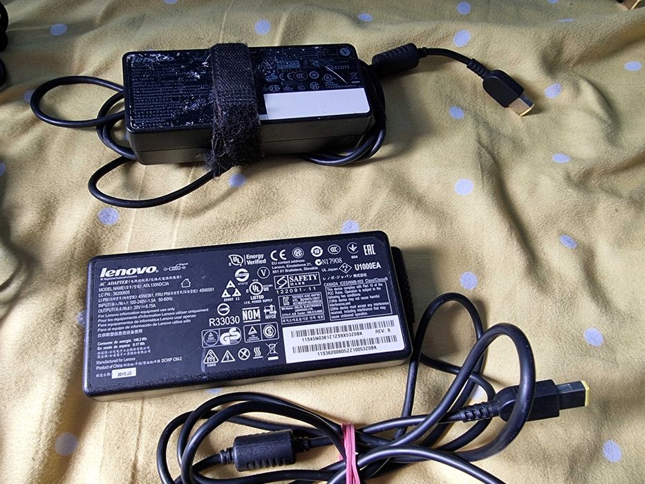 Alimentator/Incarcator laptop Lenovo mufa dreptunghi/subtire