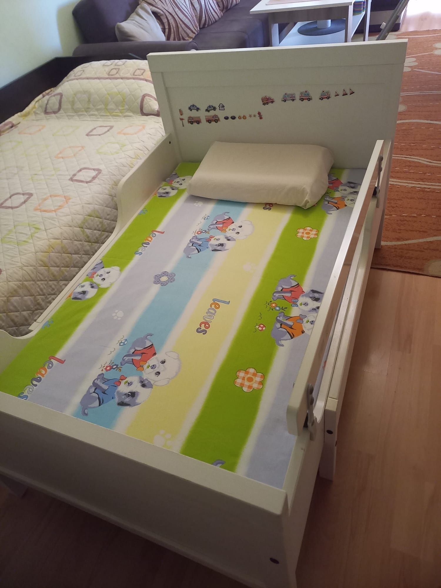 Разтегателно легло Sundvik Ikea 80/200 бяло