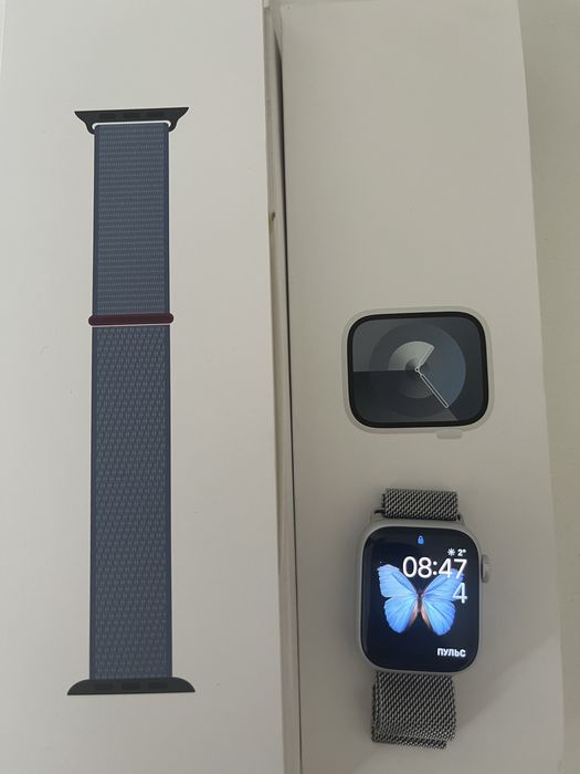 Продам apple watch 9-41mm silver