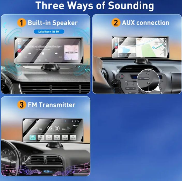 Мултимедия 10.26 инча с carplay и android auto