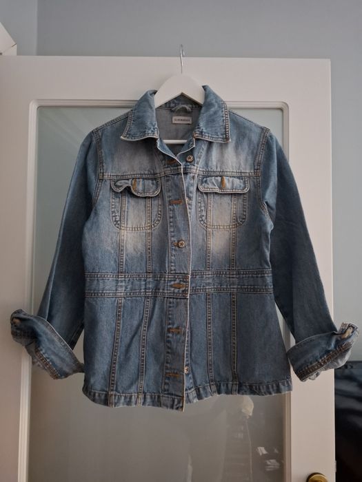 Jacheta blue jeans 38 Clockhouse 100% cotton