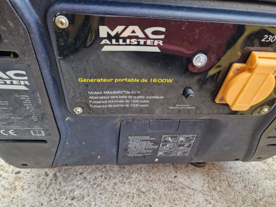 Generator  monofazic 1,6 kw Mitsubishi