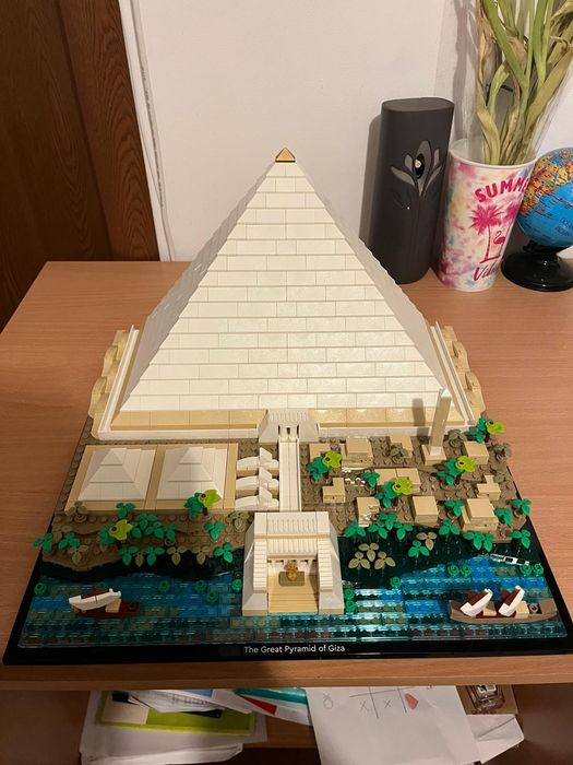 Lego architecture Pyramid of Giza