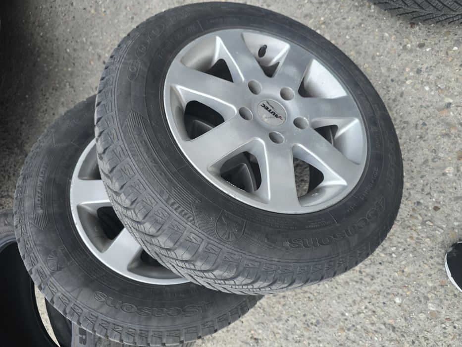 Cauciucuri 205/55/16 cu jante 5x120 bmw/ separat iarna