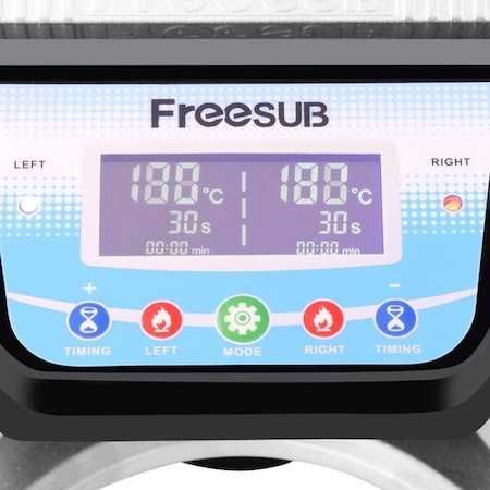 Presa Transfer Termic FreeSub ST210, Personalizare 2 Cani Simultan