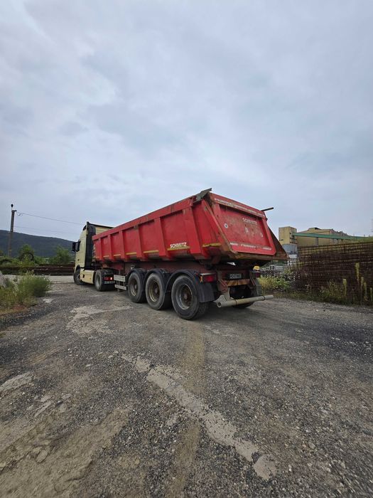 Vand ansamblu VOLVO FH480  Semiremorca bascula Schmitz coaste 27cubi