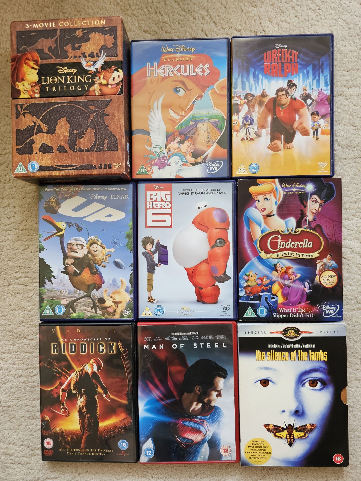 Оригинални DVD на Английски език от лична колекция