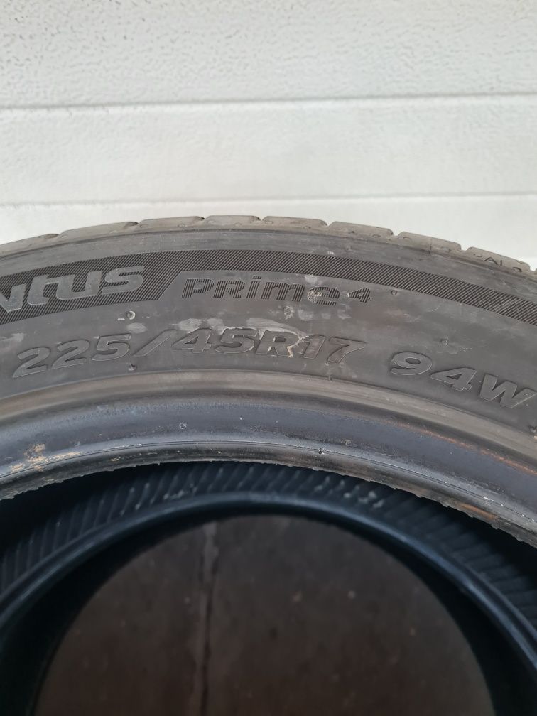 Летни гуми 2 броя HANKOOK Ventus Prime4 225 45 R17 дот 5121