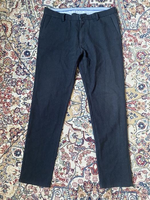 Мужские Брюки Темно Синий