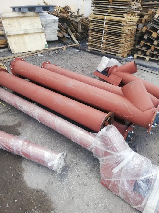 Шнек питатель для зерна цемента