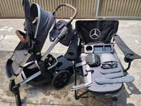 Carucior 3 in 1 Joolz day5 cu accesorii impecabil