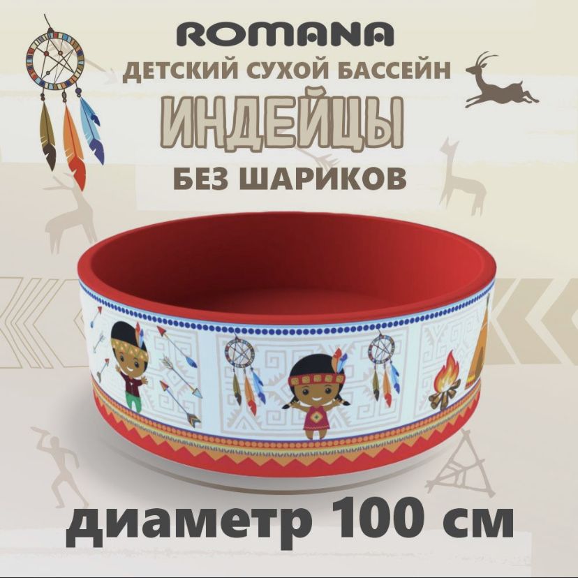 Сухой бассейн Romana Россия  (4 вида)