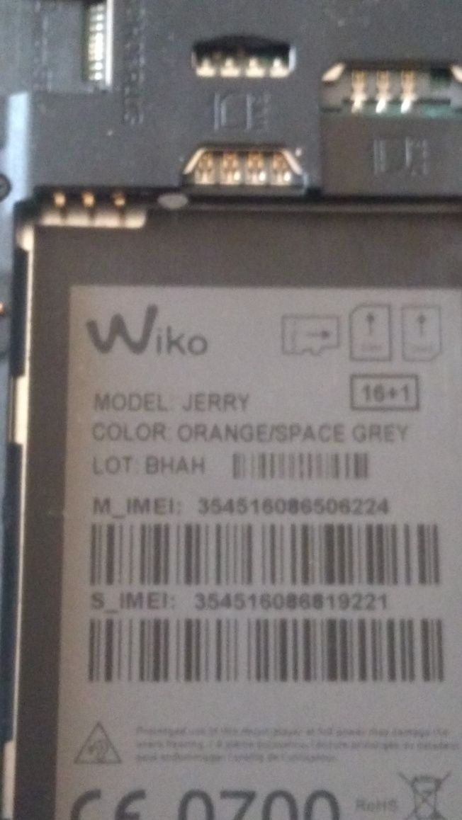 Telefon.   Wiko  Jerry