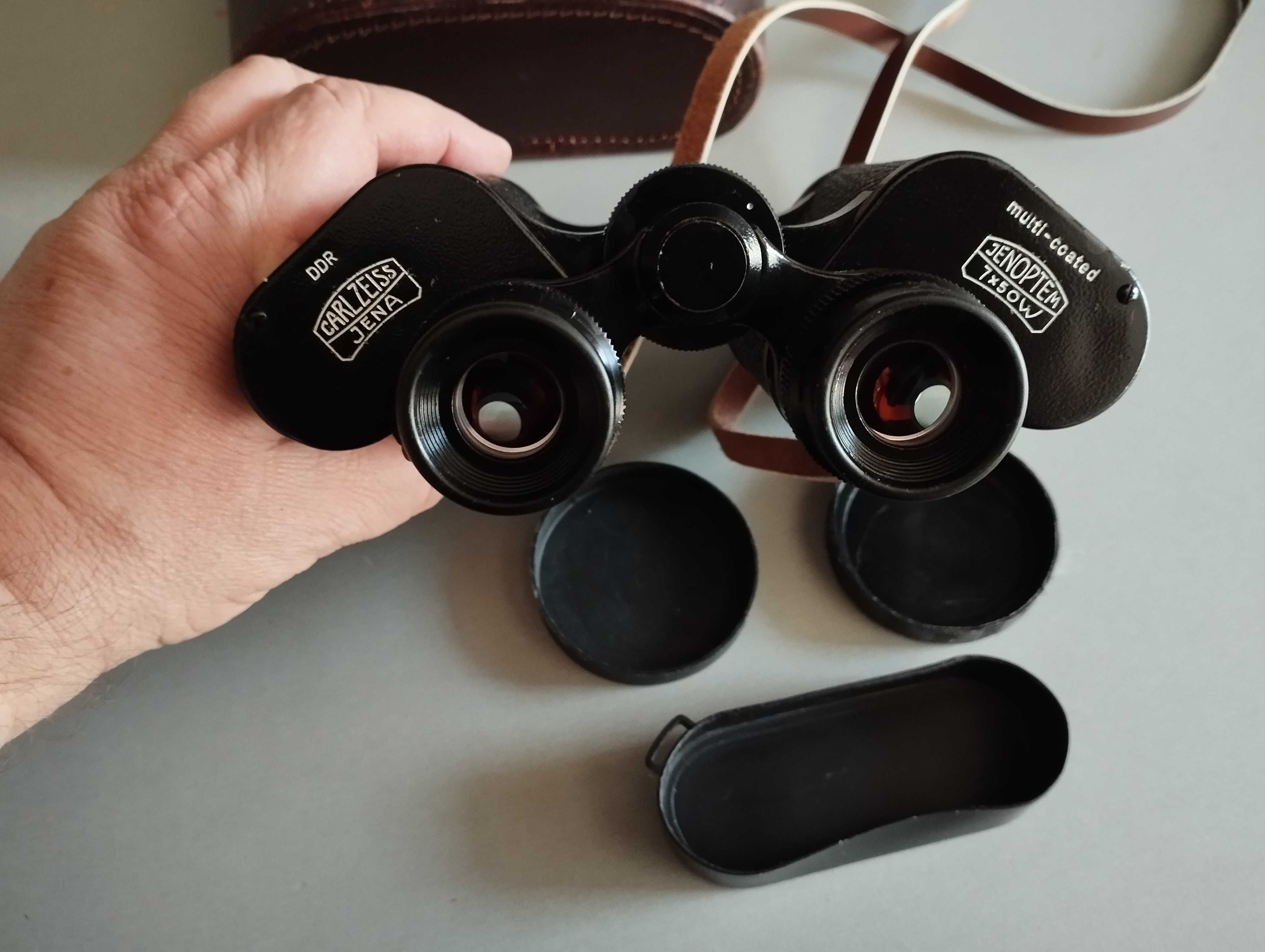 ТОП Бинокъл Carl Zeiss Jena-.-Jenoptem MULTI-COATED-7х50W-ГДР