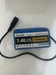 Acumulatori, baterii 12000 mah, 7,4V barcuta de nadit / plantat