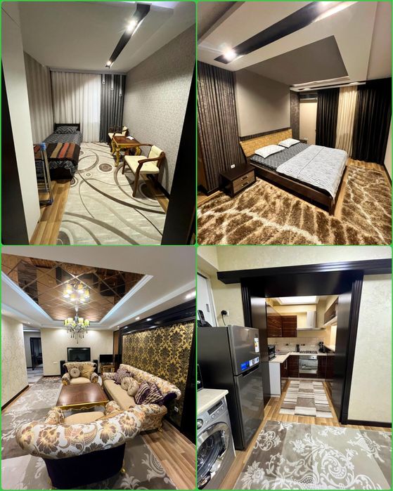 Ц-2, Алайский, 3 комнатная, евроремонт, мебель и техника