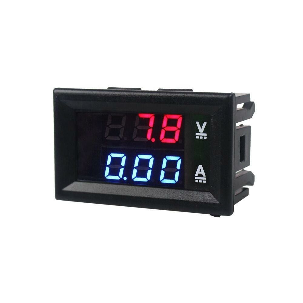 Voltmetru / volmetru ampermetru indicator pentru capacitatea bateriei