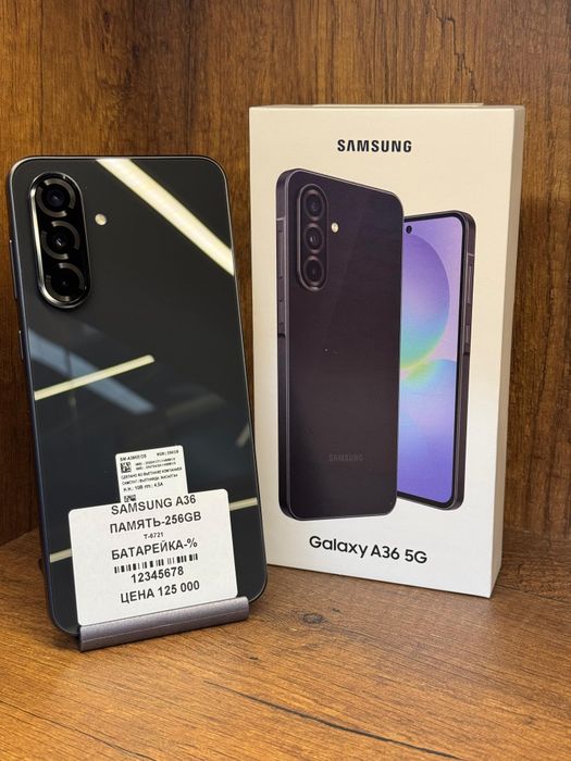 Samsung A36 256gb в идеале с коробкой
