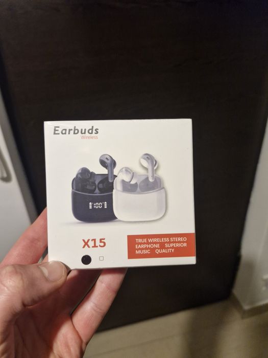 Casti Wireless Bluethoot, culoare negru, noi, sigilate