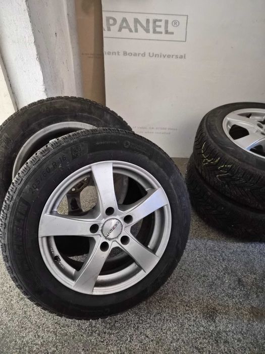 Джанти със зимни гуми Michelin Alpine 6 205/60/16 5×120 dot2622