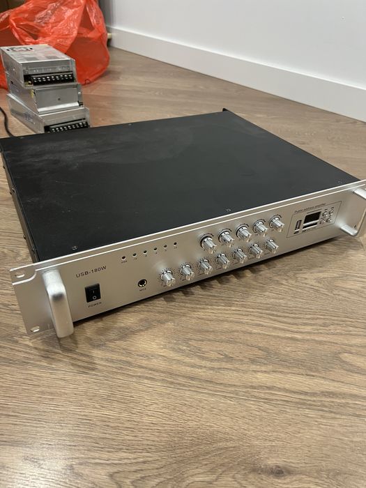 Профессиональный трансляционный усилитель 180W