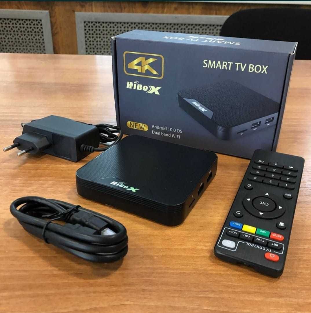 СМАРТ ПРИСТАВКА для ТВ BOX 4K. Приставки для тв. Оптом и в розницу