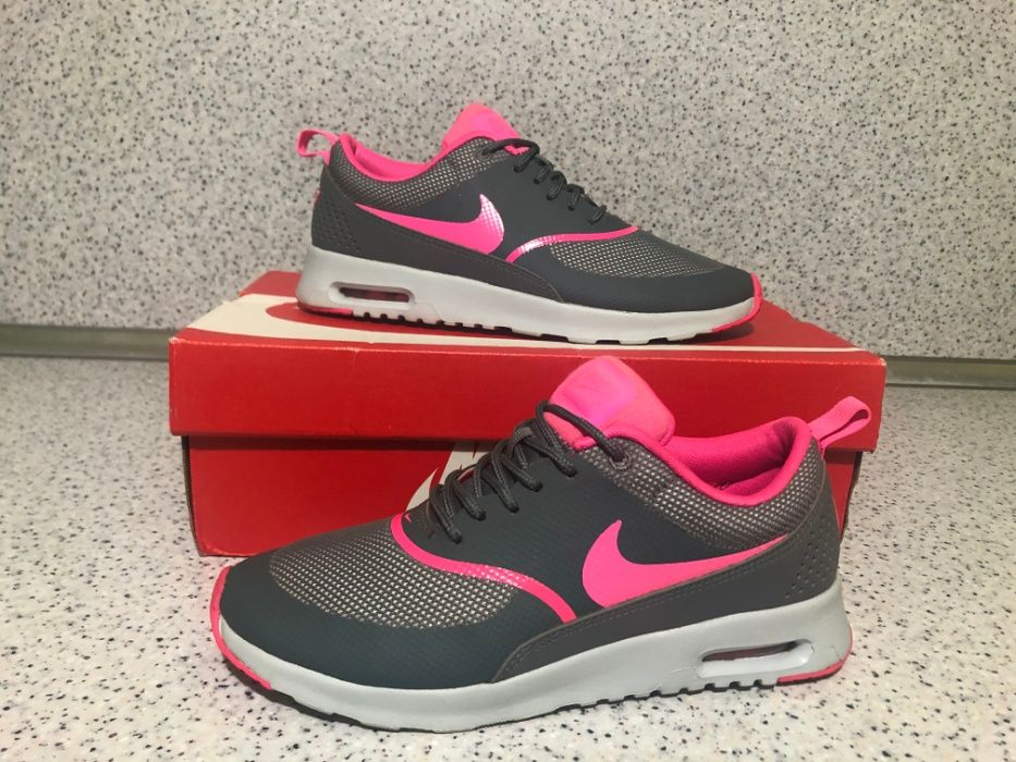 ОРИГИНАЛНИ *** Nike Air Max Thea Grey / Pink / White