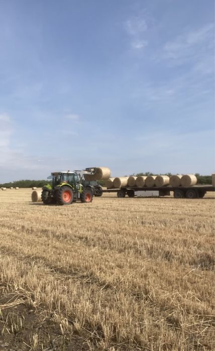 Baloti rotunzi de paie